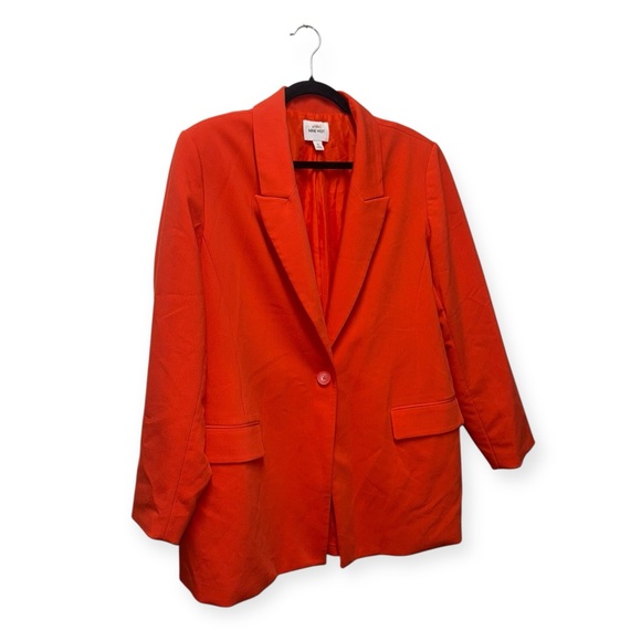 Nine West Bold Orange Blazer - Picture 2 of 4